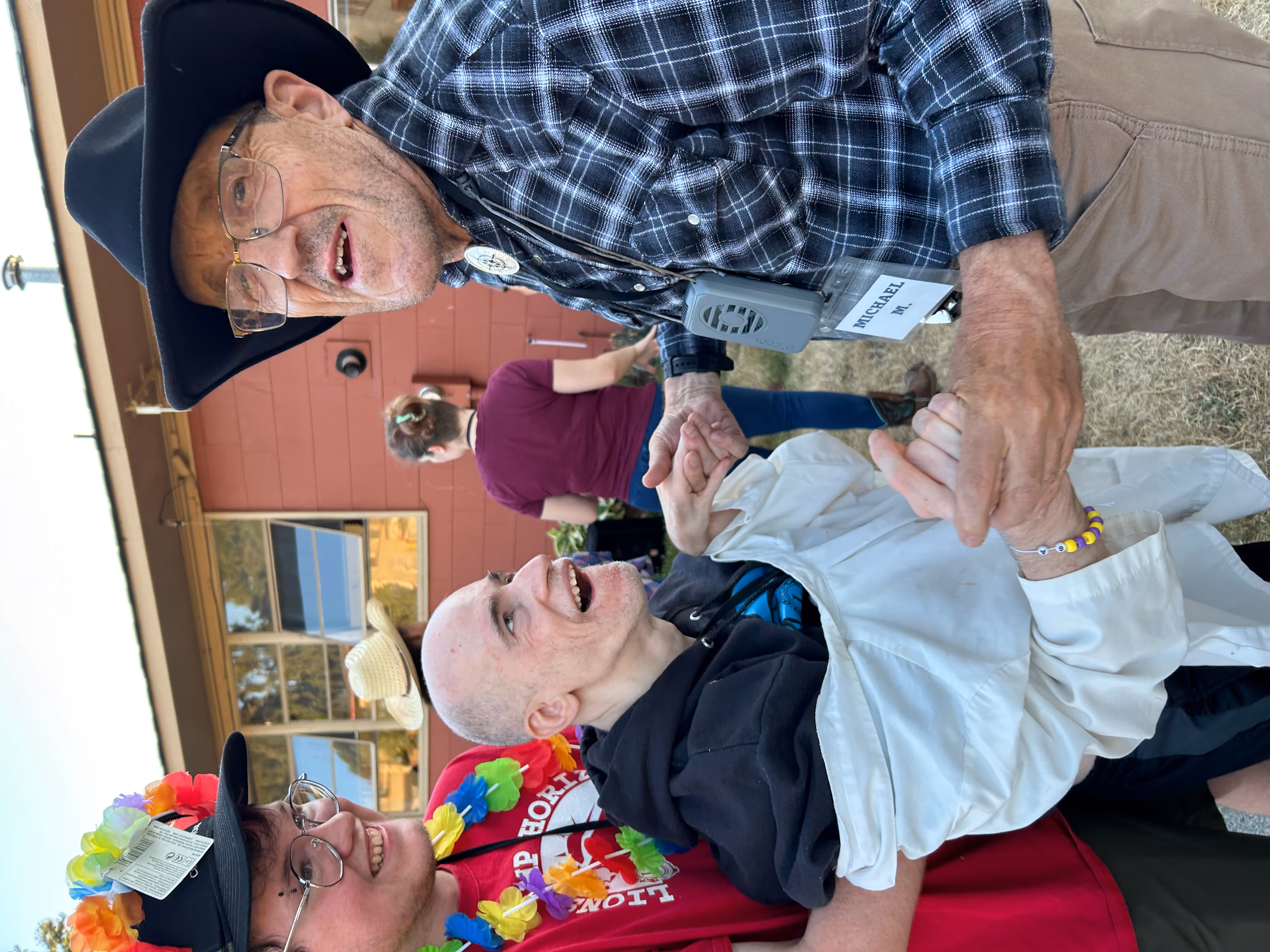 campers having fun