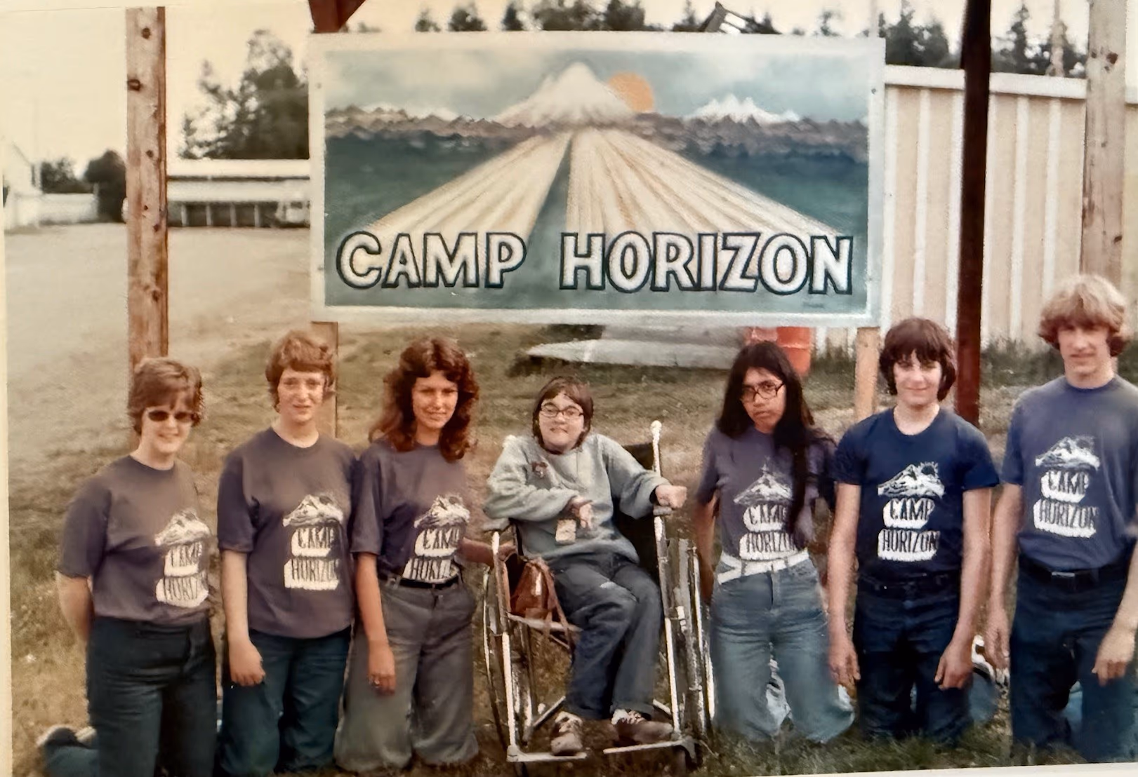 photo of campers from the past